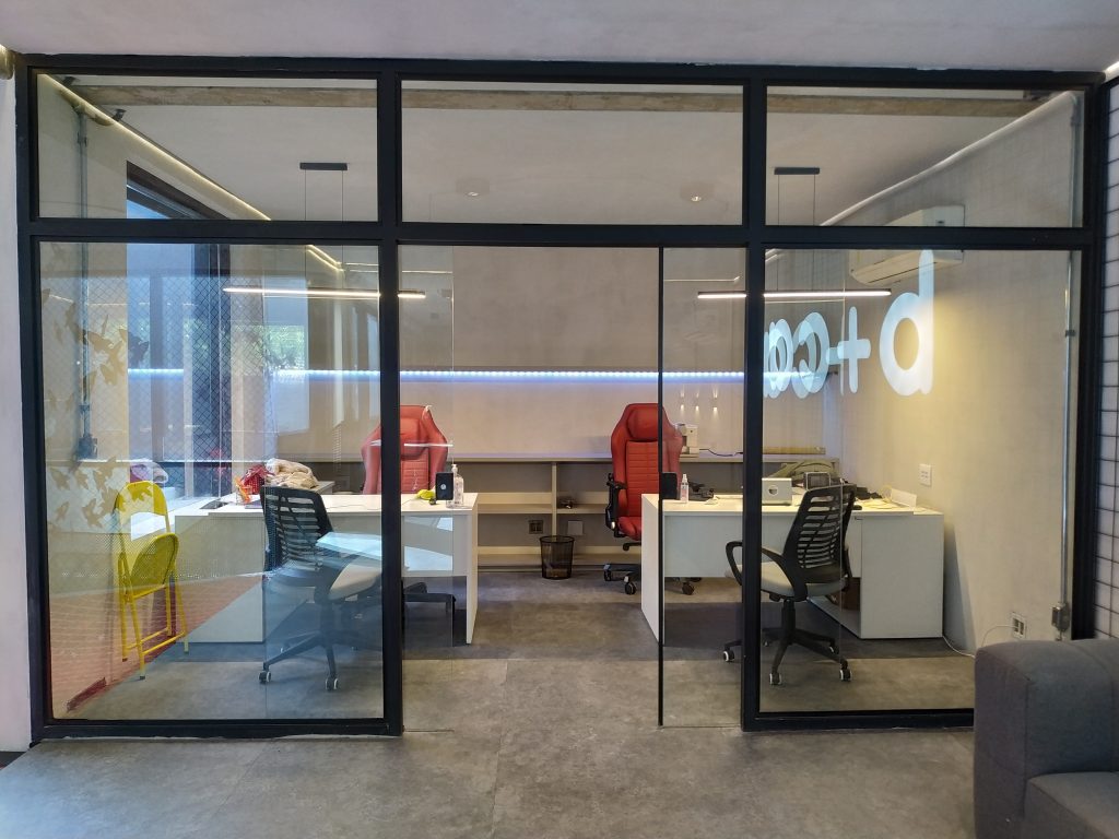 divisória de escritório